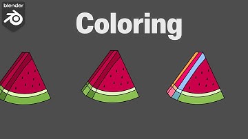 Grease Pencil Coloring with Materials (Blender)