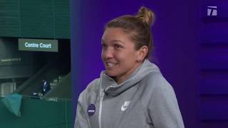 Simona Halep: 2019 Wimbledon Final Championship Win Tennis Channel Interview