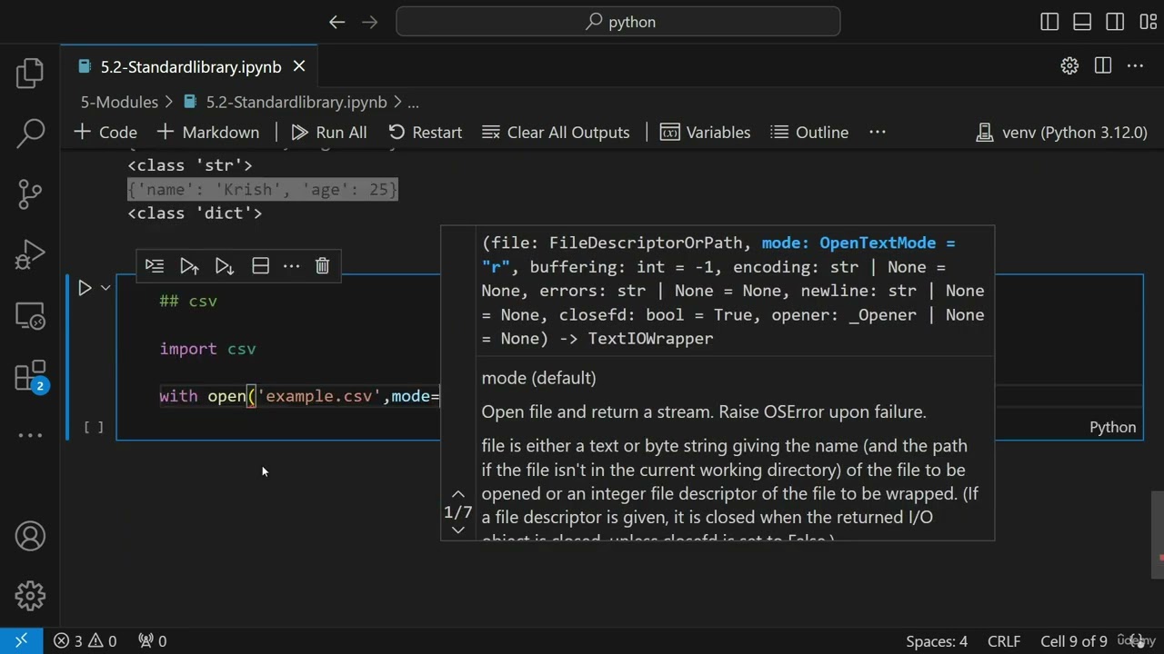036 - Standard Library Overview