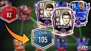 EPIC TEAM UPGRADE & TEAM REVOLUTION IN FIFA MOBILE 21! TEAM UPGRADE TO 105 OVR | FIFA MOBILE 21