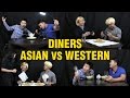 10 Differences: Asians Eating Out VS. Westerners Eating Out