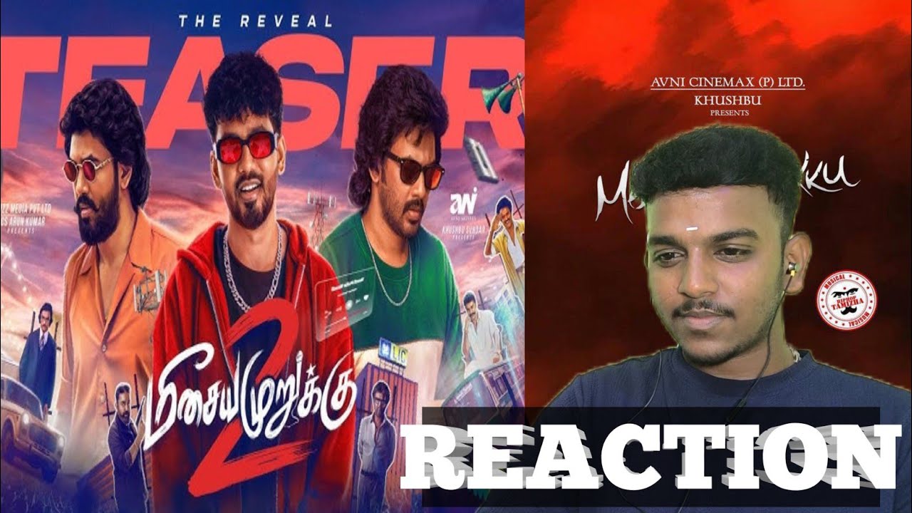 Meesaya Murukku 2 Reaveal Teaser Reaction | MOHAN | MJ Reactionz # ...