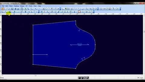 Optitex ND Add Points To All Notches, This tool adds a grade point on the base of every notch on a p