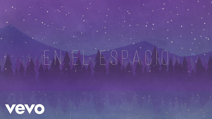 Leiva - En el Espacio (Lyric Video)