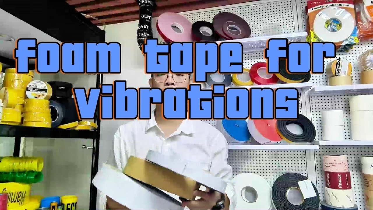 Foam tape car rattle,insulation tape foam,foam insulation tape self adhesive