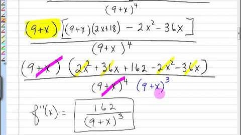 Section 13.3  Higher Derivatives, Concavity