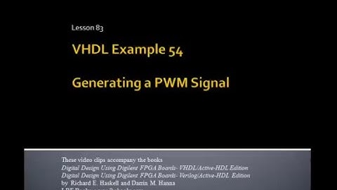 Lesson 83   Example 54  PWM Motor