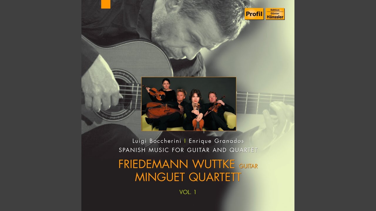 12 Danzas españolas, Op. 37, H. 142: No. 5, Andaluza (Arr. for Guitar & String Quartet by...