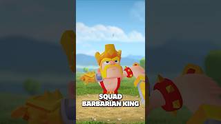 Squad Barbarian King, Inspired By...? 😂 #Squadbusters #Supercell #Shorts