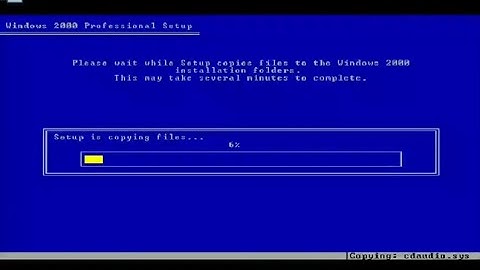 Installing Windows 2000 in Limbo Part 1 (Read desc.)