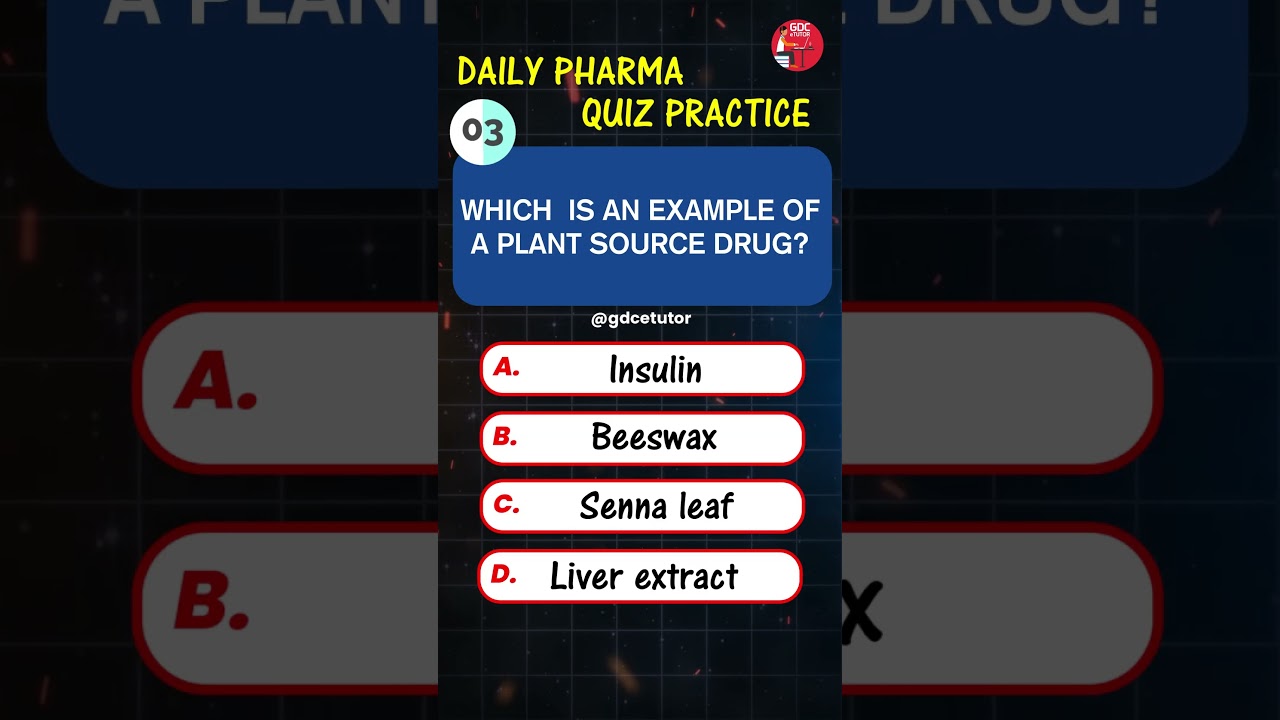 DPharma MCQs Questions✅📢Daily Pharma MCQs | Pharmaceutics MCQ Questions | D.Pharm Questions 