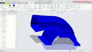 #CREO TUTORIAL   UPPER HOUSING#