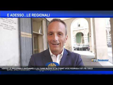 VERSO LE REGIONALI: PATUANELLI, IL CASO RUSSO E LA CISINT VICE FEDRIGA | 07/10/2022