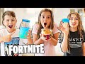 Eating ONLY Fortnite Food for 24 HOURS! | JKrew