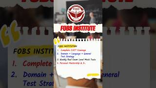 CUET 2026 Crash Course | Admission Open Now!| Fobs edu | #cuetadmissions #cuet #cuet2026 #delhigovt