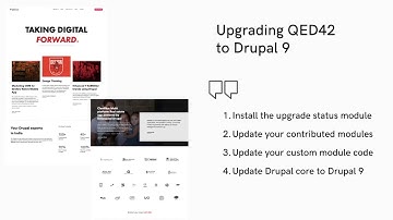 Our Drupal 9 Upgrade Story | QED42
