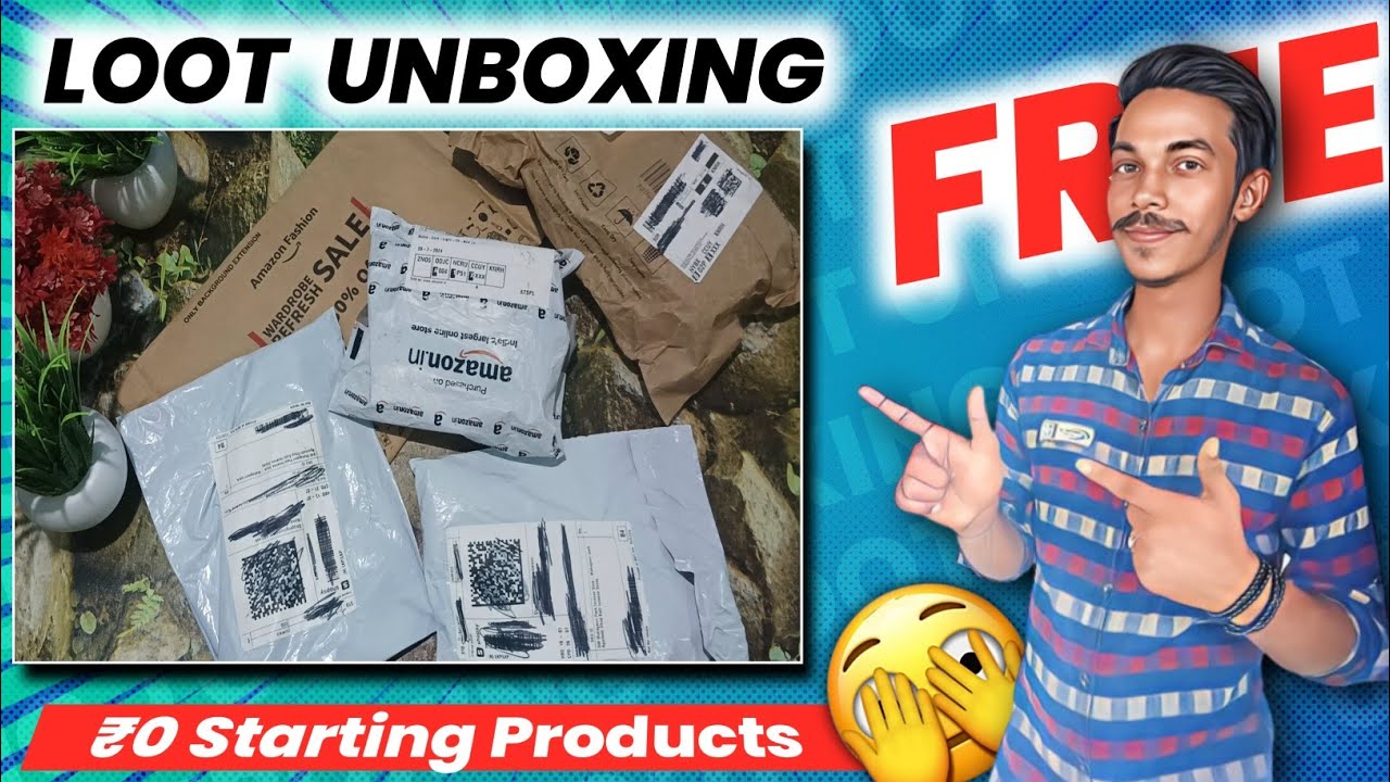 free products unboxing today | loot unboxing today | amazon offers today 