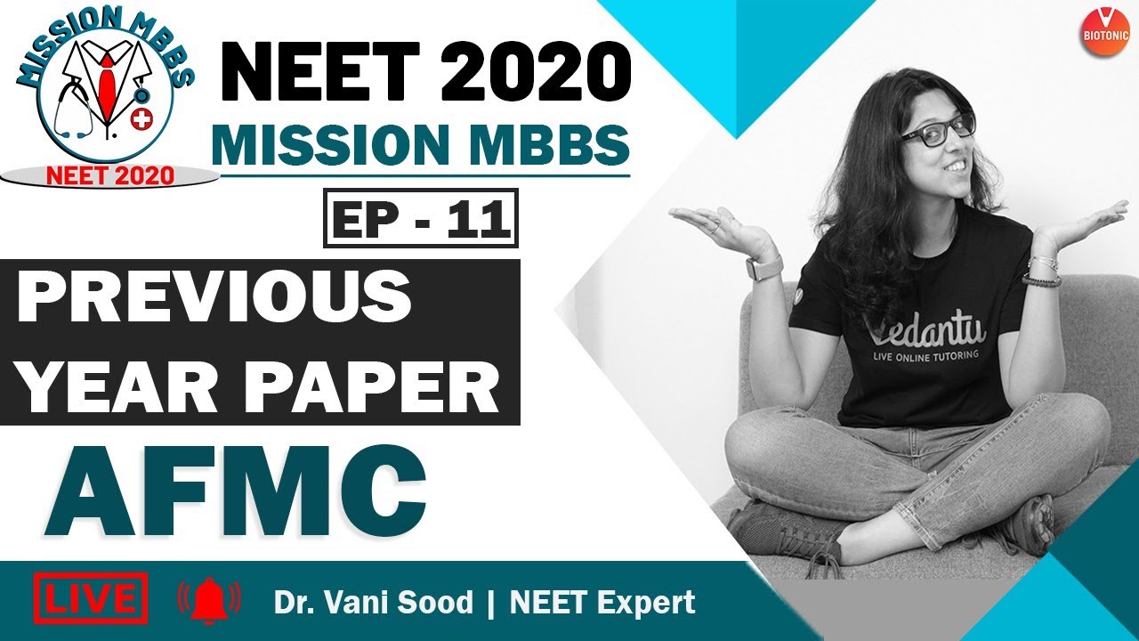 NEET Previous Year Question Paper Episode-11 | NEET Biology | NEET 2020 | Vedantu