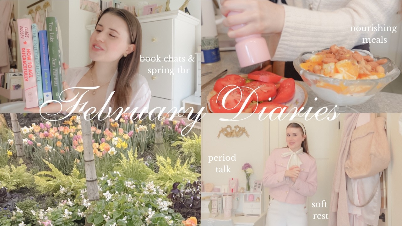 soft winter days in my life | comforting meals, my spring tbr, gentle reset, & wellness routines