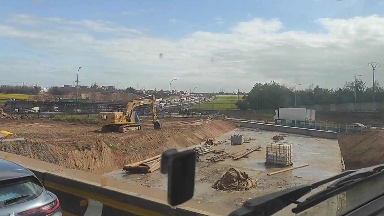 آخر تطورات و مستجدات أشغال بدال سيدي معروف و محطة القطار الدار البيضاء الجنوبية الكبرى