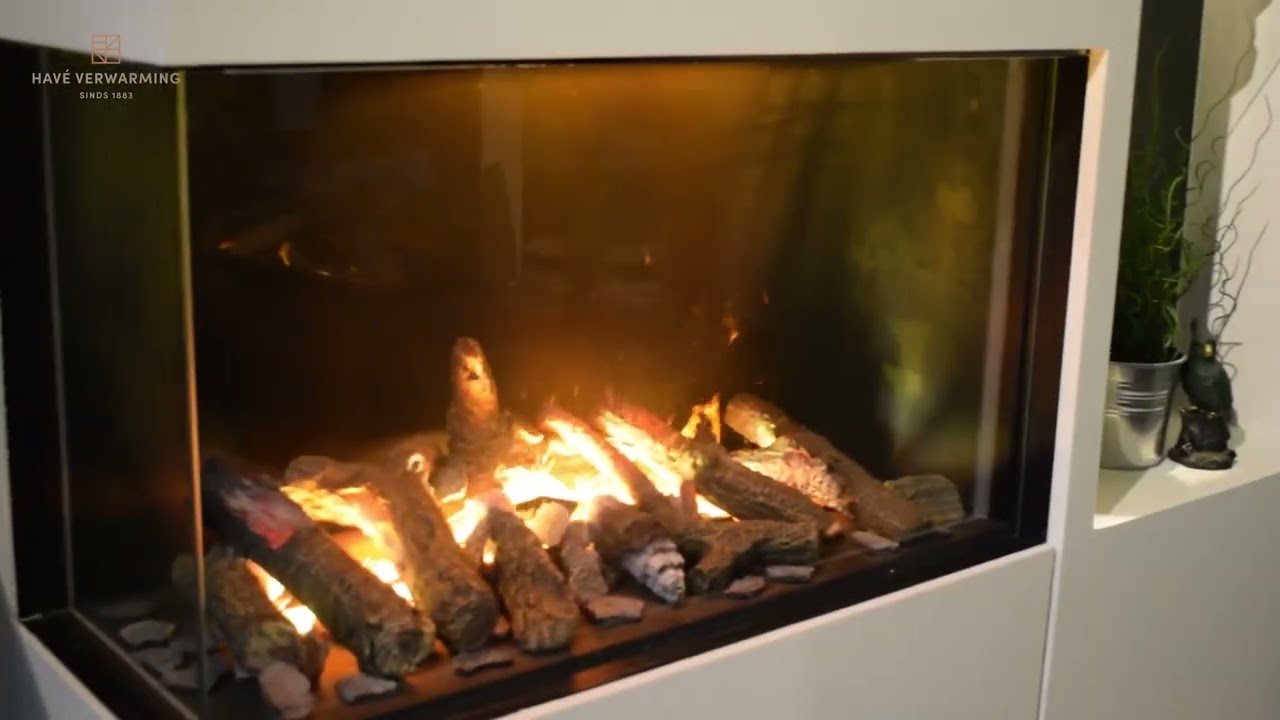Dimplex Opti-myst 3 step elektrische haard - YouTube