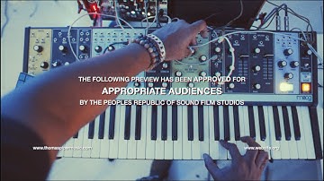 Moog Matriarch/Morphagene Ambient Modular Synth & Sample Piece for song intro New Album Short Vid