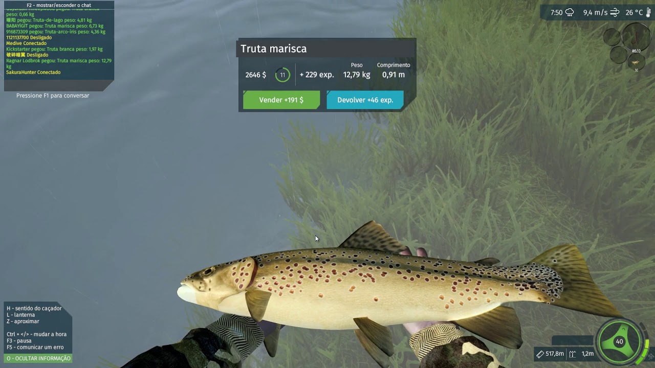 Ultimate Fishing Simulator: Betty Lake - Gameplay - PC HD [1080p]