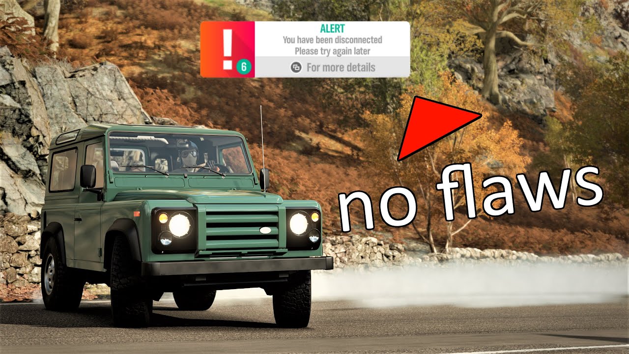 Forza Horizon 4 is a bug free game??