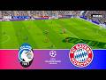 Atalanta Vs Bayern Munich UEFA Champions League 2026 Full Match All Goals Pes 21 Gameplay