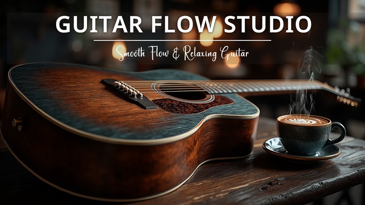 Джаз-гитара в кафе. Утренняя музыка