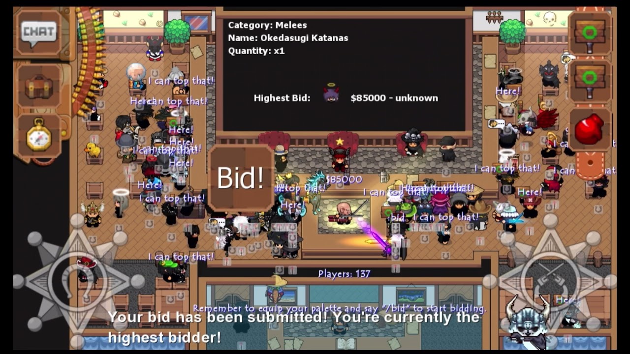 Winning The First Okedasugi Katanas hosted in Graal Ol West Auctions ! ! !