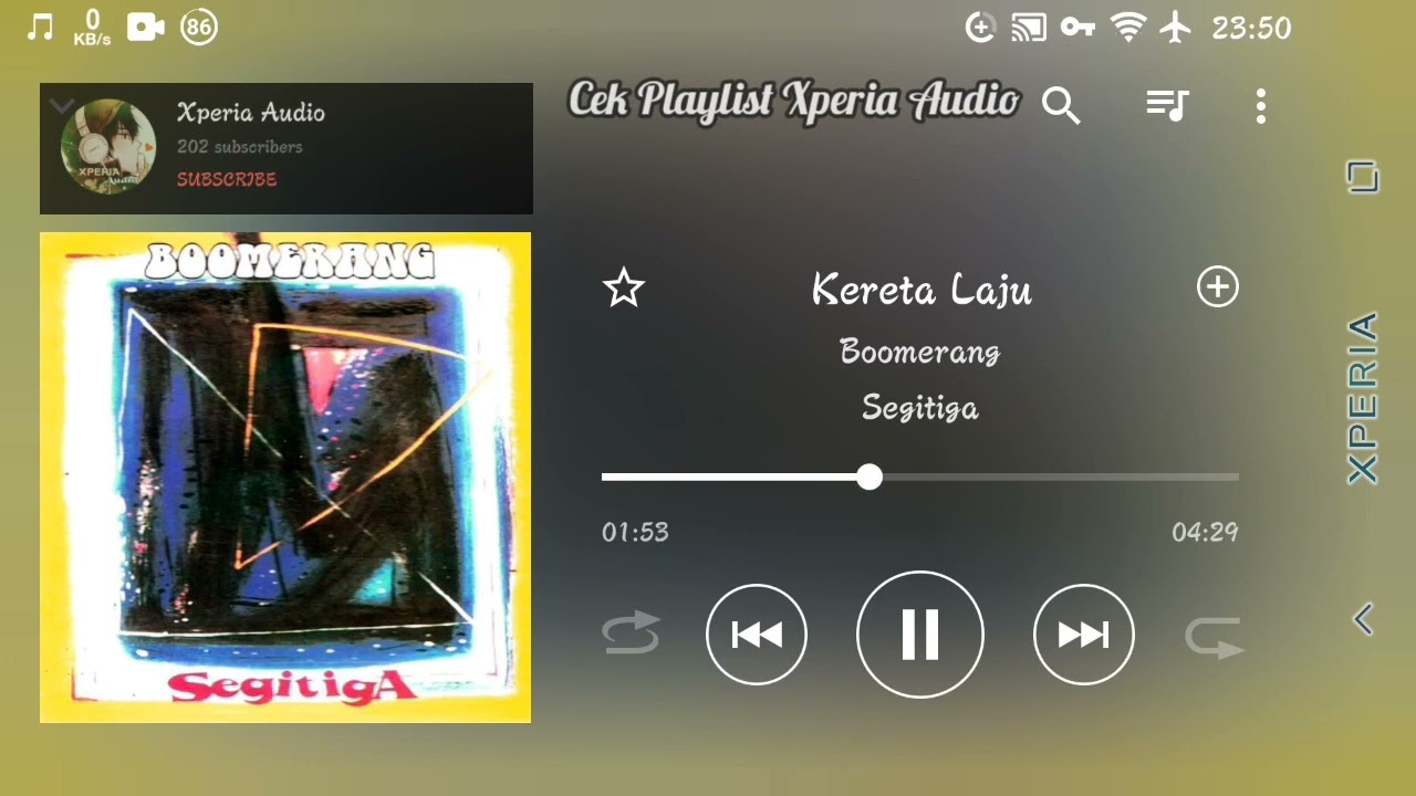 Boomerang - Kereta Laju
