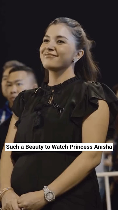 Such A Beauty to Watch Princess Anisha So Proud of Husband Prince Mateen Her Baby Must Be Happy Too