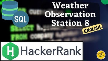 Weather Observation Station 8 | HackerRank SQL Problem Solving (English)