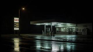 Gas Station at 4AM | Soft Fluorescent Ambience for Sleep & Anxiety | 1 Hour screenshot 2