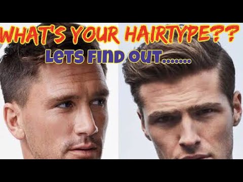 How To Find Your Hair Type Mens Hairstyling 2019 Ome Liv Youtube