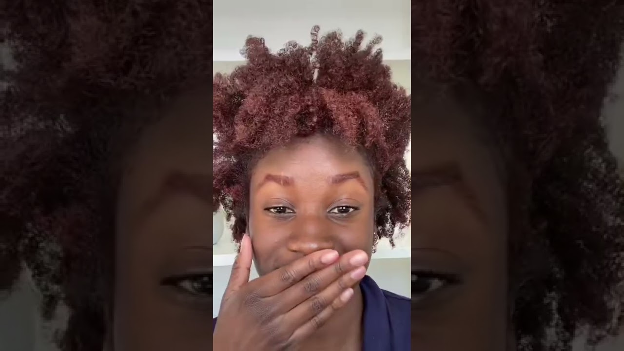 Dying my eyebrows using curl colour wax