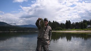 Fishing the Pend O Reille river early spawn.