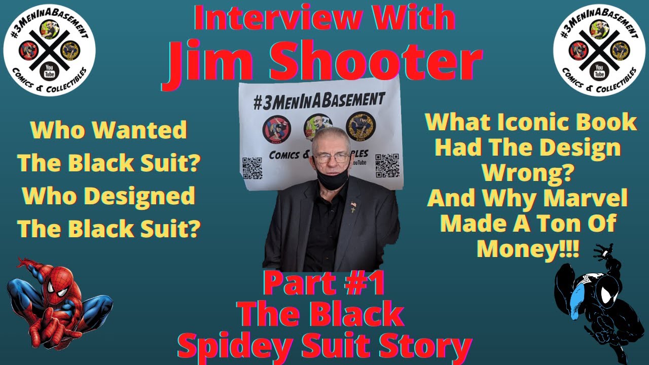 Jim Shooter And The Black Spidey Suit