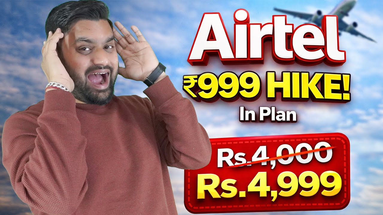 Airtel’s 25% Price Hike Shock! ₹4000 vs ₹4999 Plan Truth | Airtel international roaming plan