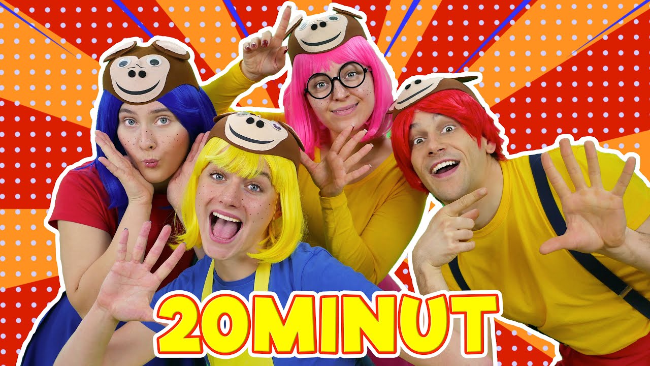 MIX - BANANOWY TANIEC - 20 MINUT PIOSENEK DLA DZIECI - Paczka Brzdąców