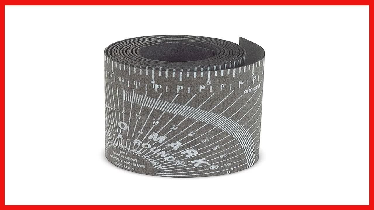 Great product -  Jackson Safety Pipe Measure Tool – Wrap Around Tape, Flex Angle Measuring