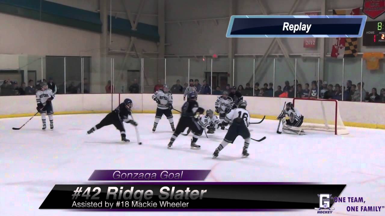 Gonzaga Hockey V1 vs. Prep (20142015) YouTube