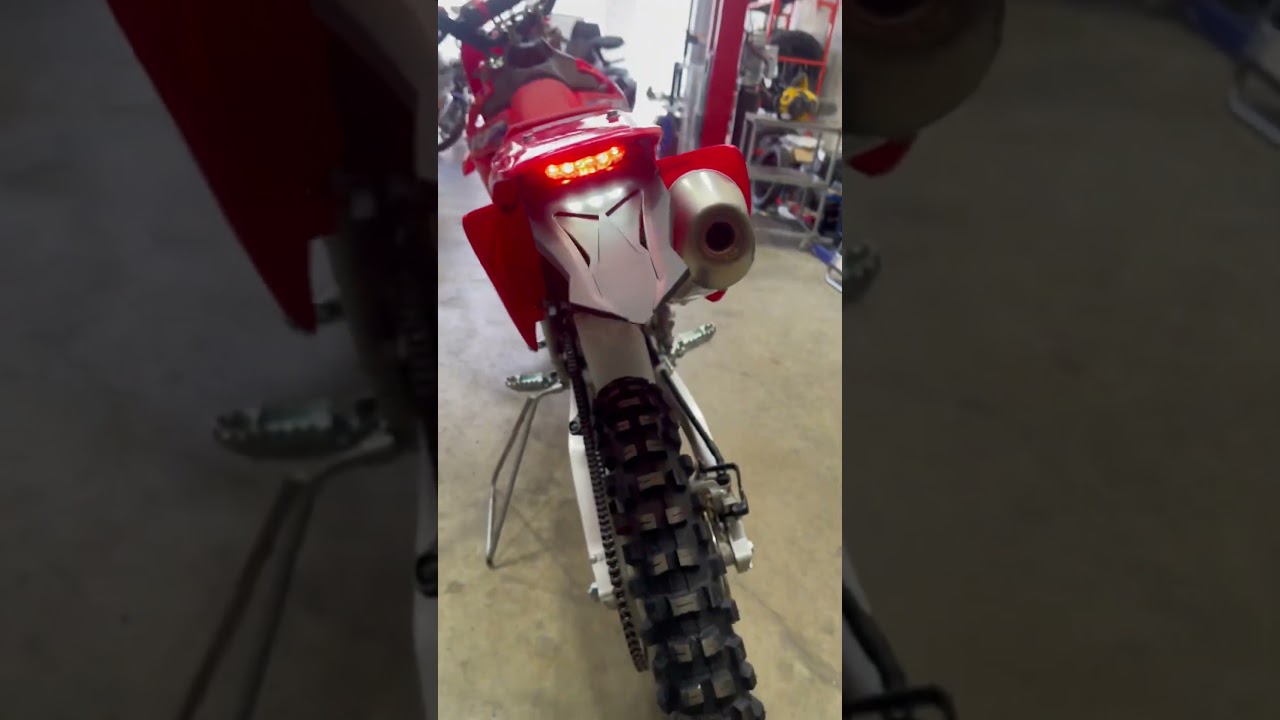 Honda crf 150r dirt bike rec Reg recreational registration led light kit 