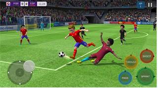 🏆⚽️ PORTUGAL X ESPANHA - Pro League Soccer 2026 Gameplay Walkthrough  (iOS/Android screenshot 4