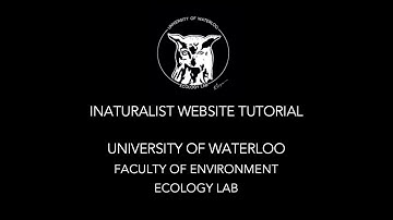 iNaturalist Website Tutorial