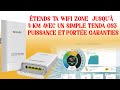 Étends Ta WiFi Zone Jusqu à 4 Km Avec Un Simple TENDA OS3 Puissance Et Portée Garanties mp3