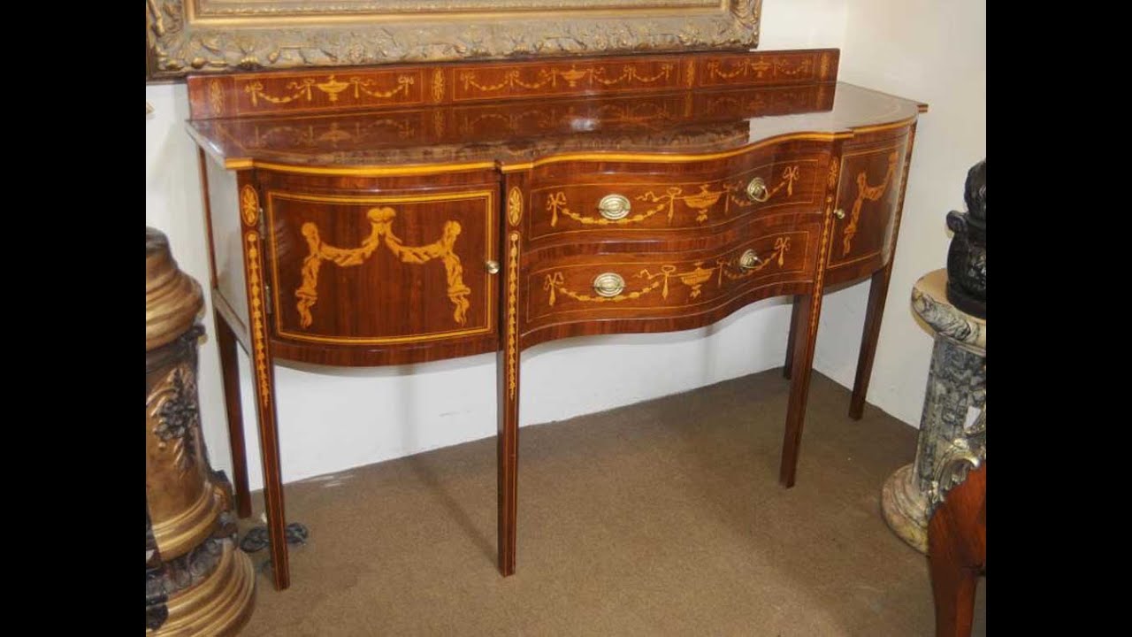 Sheraton Sideboard Mahogany Server Buffet