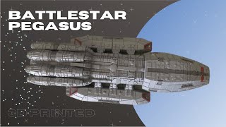 Battlestar Galactica model build: Battlestar Pegasus