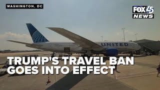 Trump's new travel ban has local impacts on flyers